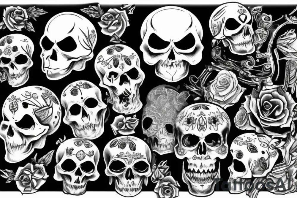 Scull tattoo idea