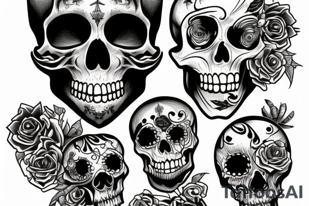 Scull tattoo idea