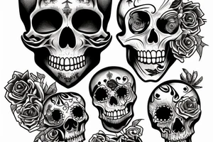 Scull tattoo idea