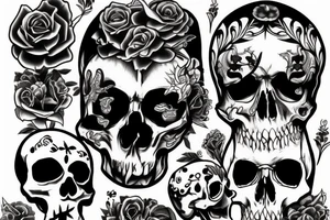 Scull tattoo idea
