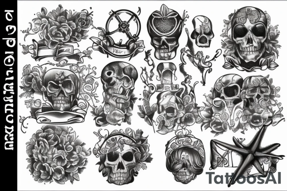 treasure Island tattoo idea