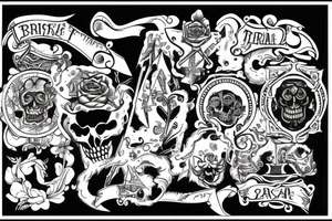 treasure Island tattoo idea