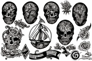 treasure Island tattoo idea