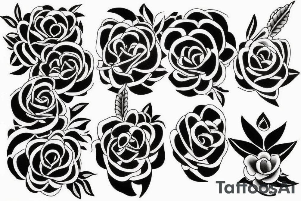 Flower of heave with new air from, keanu lelilani tattoo idea