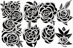 Flower of heave with new air from, keanu lelilani tattoo idea