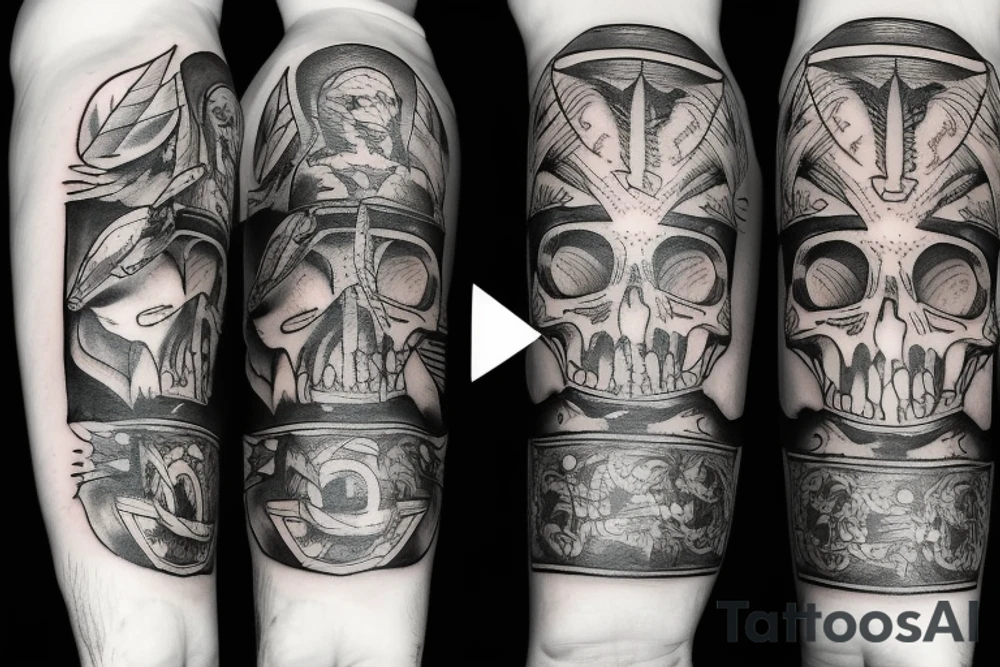 treasure Island tattoo idea