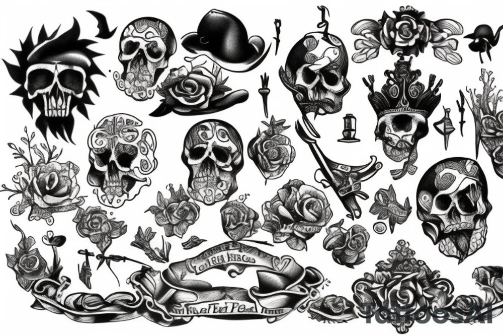 treasure Island tattoo idea