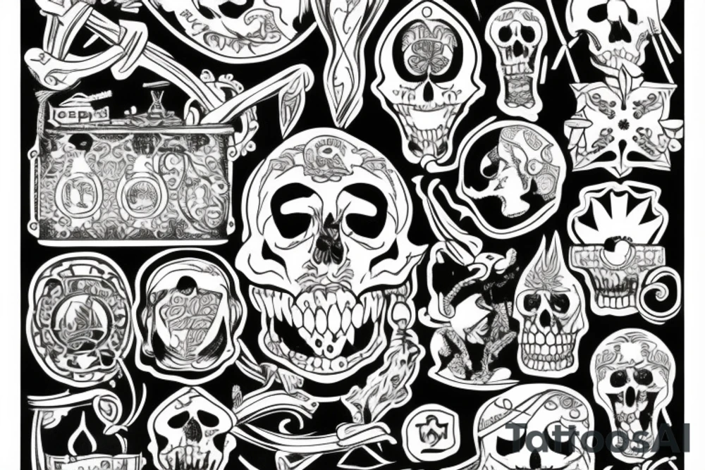 treasure Island tattoo idea
