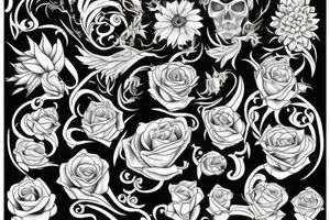 Flower from heaven with new air from heaven, keanu lelilani tattoo idea