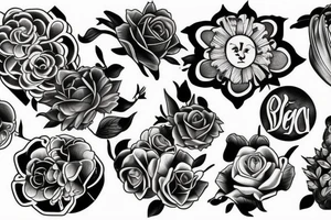 Flower from heaven with new air from heaven, keanu lelilani tattoo idea