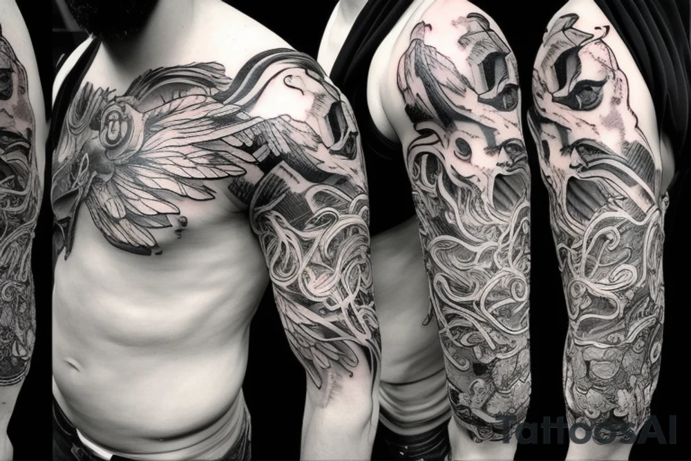 zeus mad tattoo idea