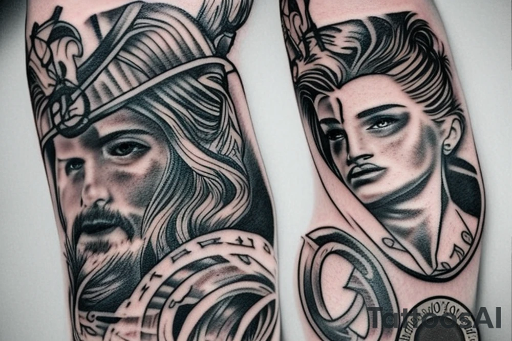 zeus mad tattoo idea