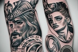 zeus mad tattoo idea
