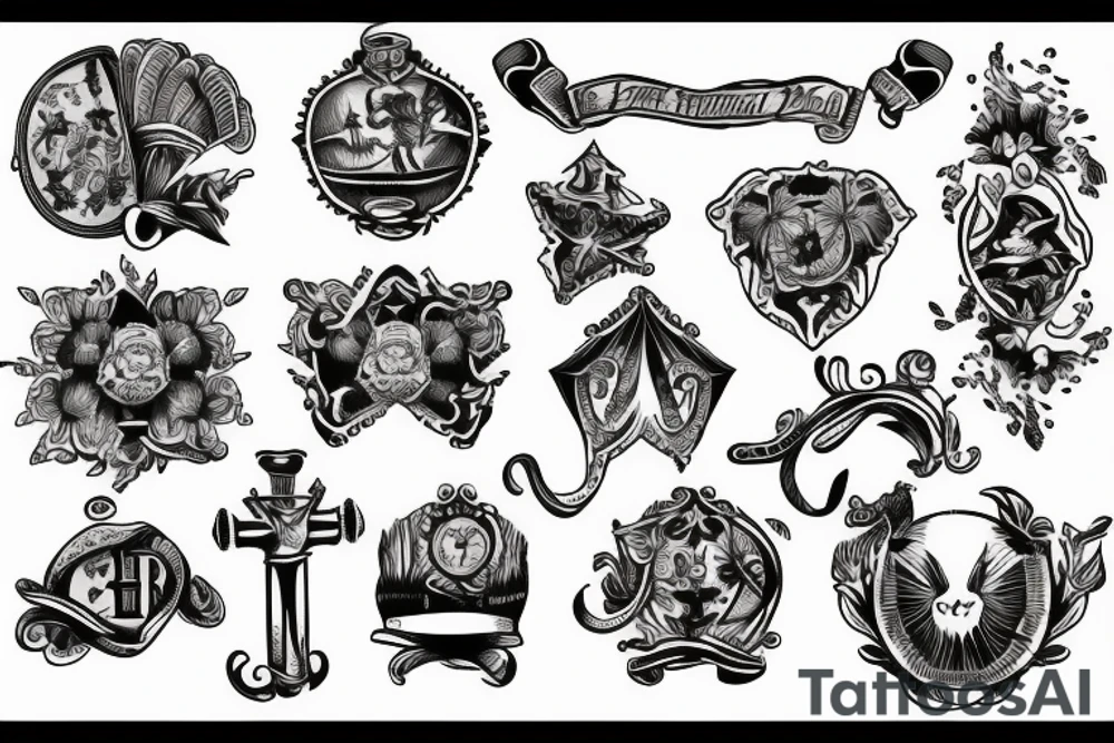 treasure Island tattoo idea
