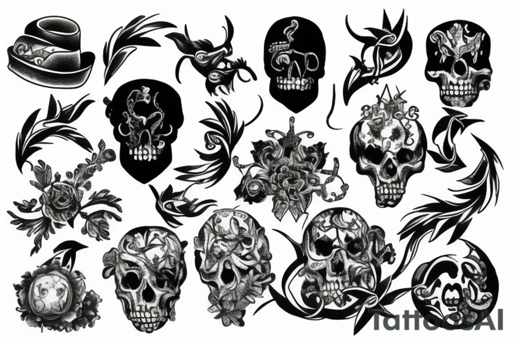 treasure Island tattoo idea