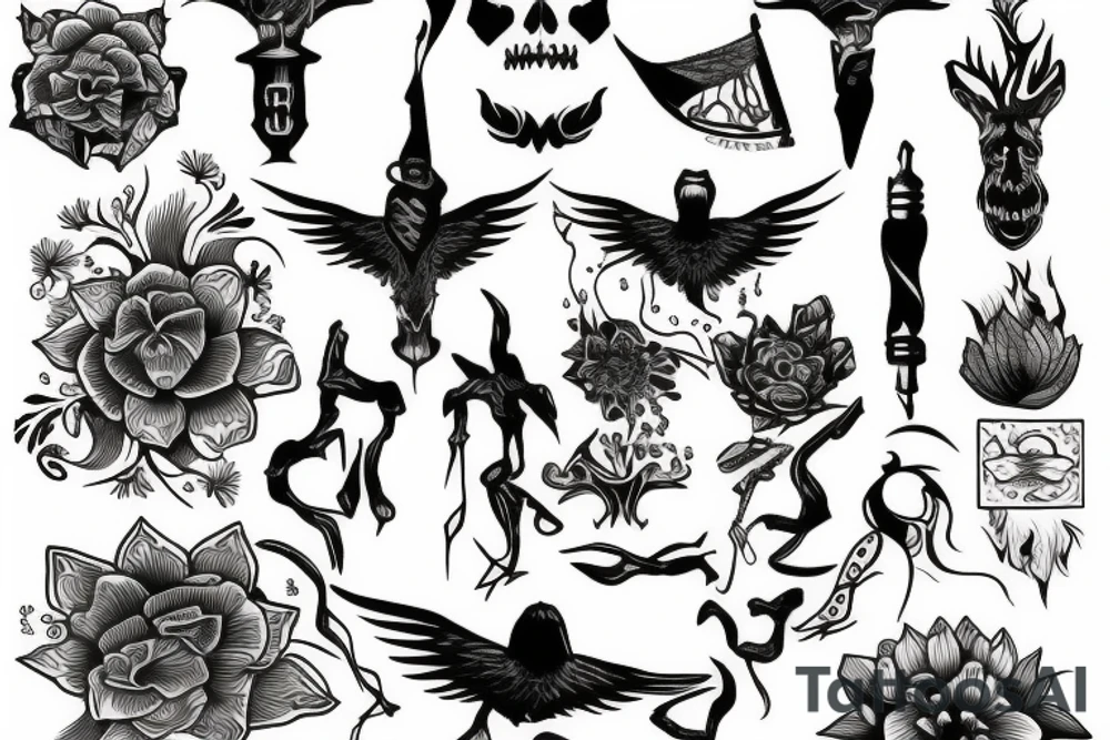 Island tattoo idea