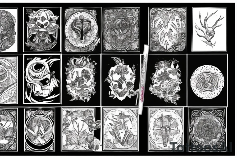 Island tattoo idea