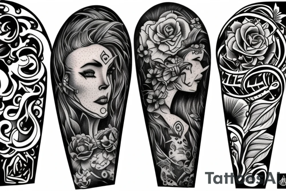 Island tattoo idea