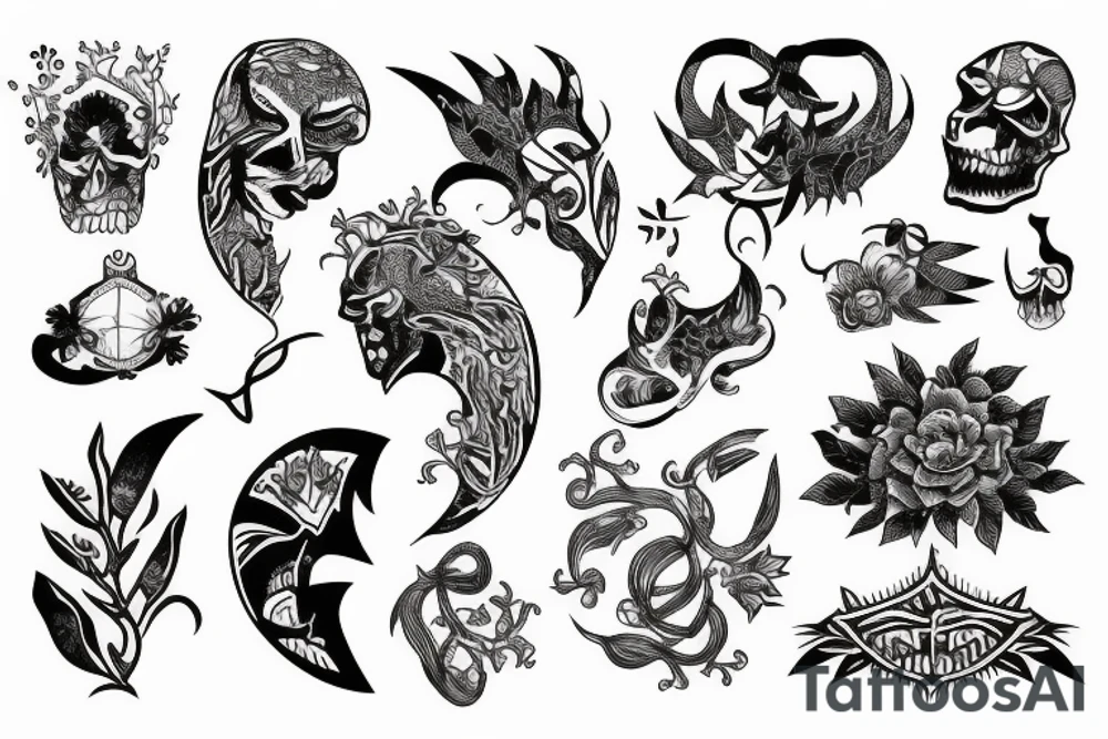 Island tattoo idea