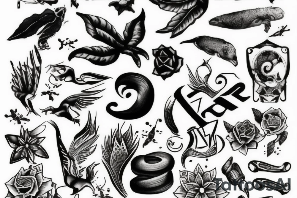 Island tattoo idea