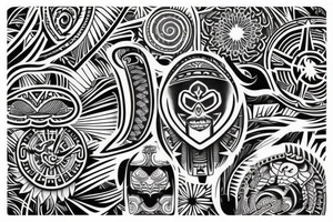 polynessian tattoo sleeves arm tattoo idea
