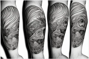 Puerto Rican theel sol de jayuya 
 arm sleeve tattoo idea