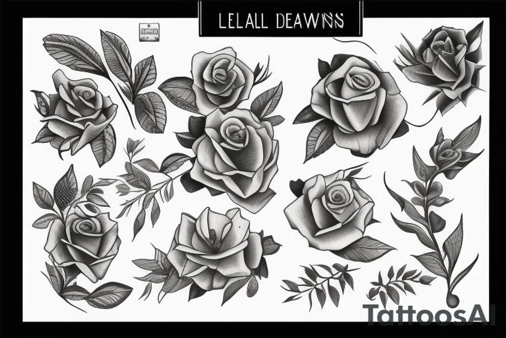 flower fall from heaven leilani tattoo idea