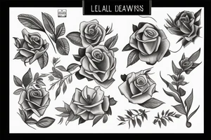 flower fall from heaven leilani tattoo idea
