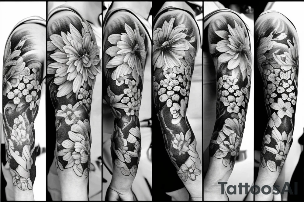 flower fall from heaven leilani tattoo idea