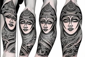 bali fineline tattoo tattoo idea