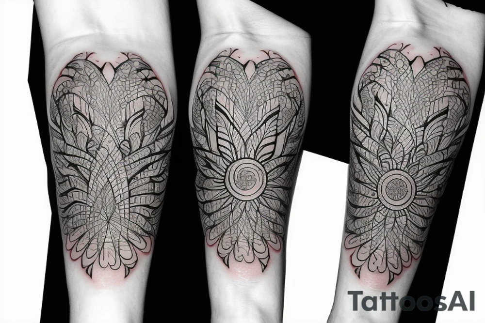 fireworks sleeve tattoo idea