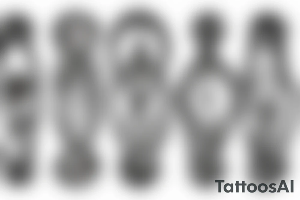 Hourglass tattoo idea
