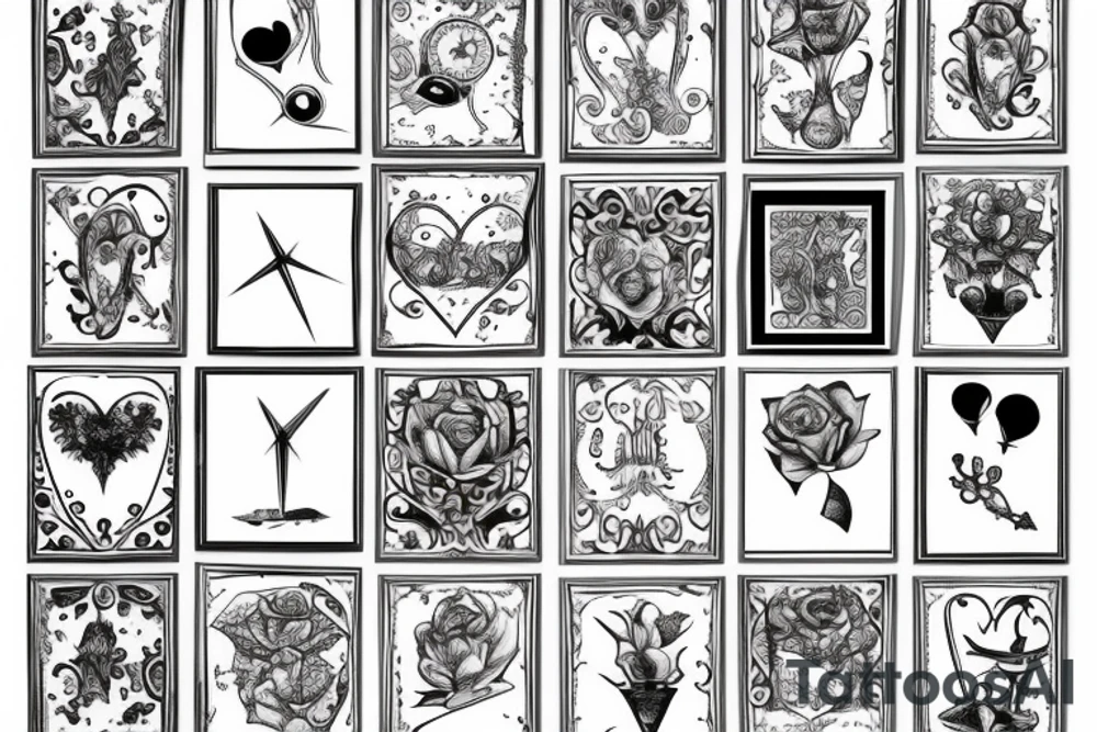 Hourglass tattoo idea