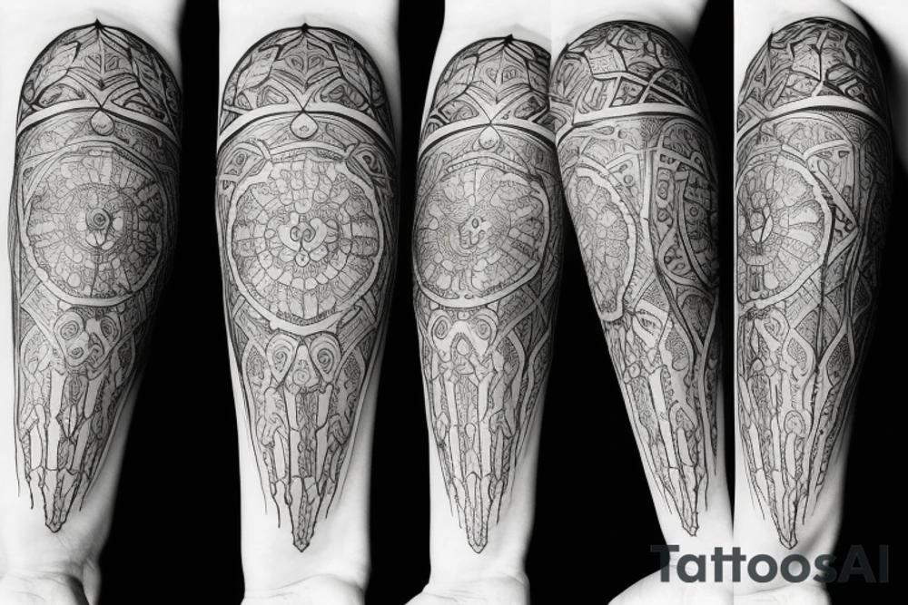 Hourglass tattoo idea