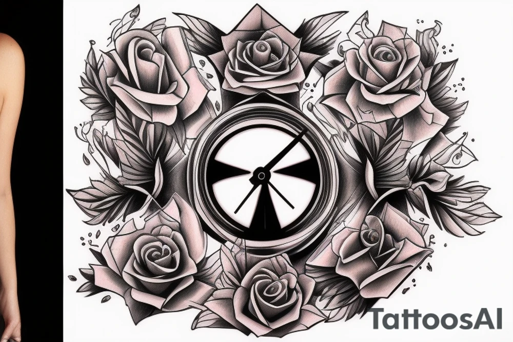 Hourglass tattoo idea