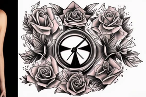 Hourglass tattoo idea