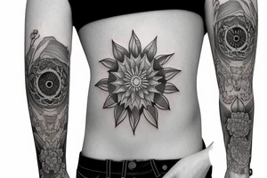 heaven plus flower plus fall from heaven leilani plus God Eye plus new breeze air plus angel
arm sleeve tattoo idea