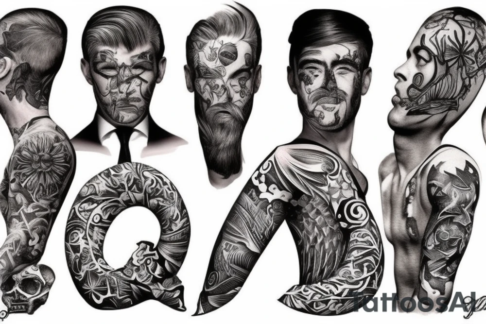 masculine tattoo idea