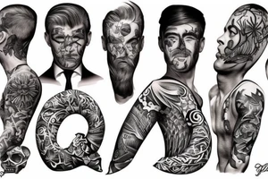 masculine tattoo idea