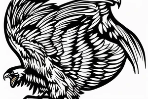 bald eagle, right outer forearm tattoo idea