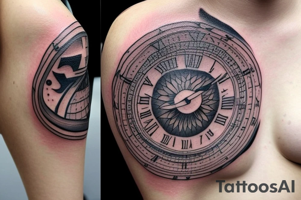 I want a tattoo for my daughter including a Sundial 
11:17am
June 4th 
Alora Whitney Jean Goss tattoo idea