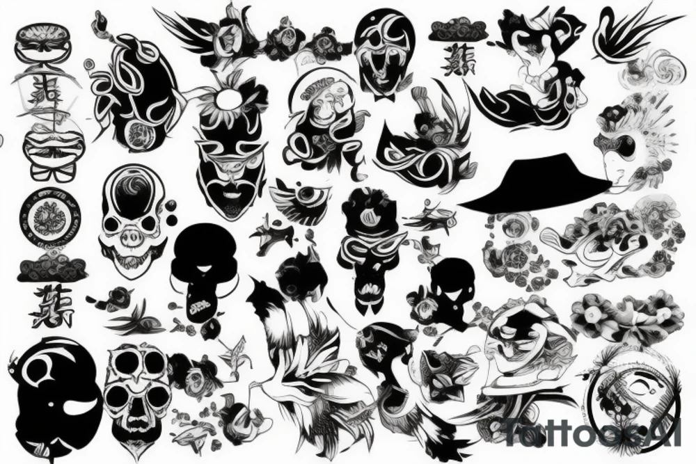 Cool one tattoo idea