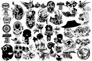 Cool one tattoo idea