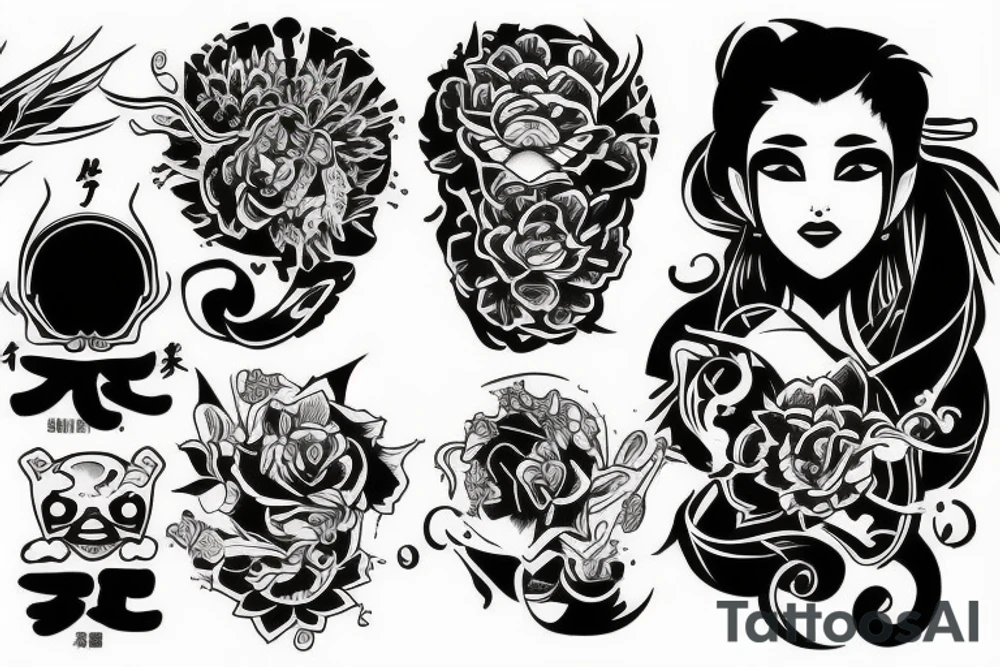 Cool one tattoo idea