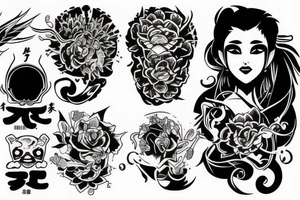 Cool one tattoo idea