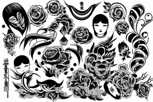 Cool one tattoo idea