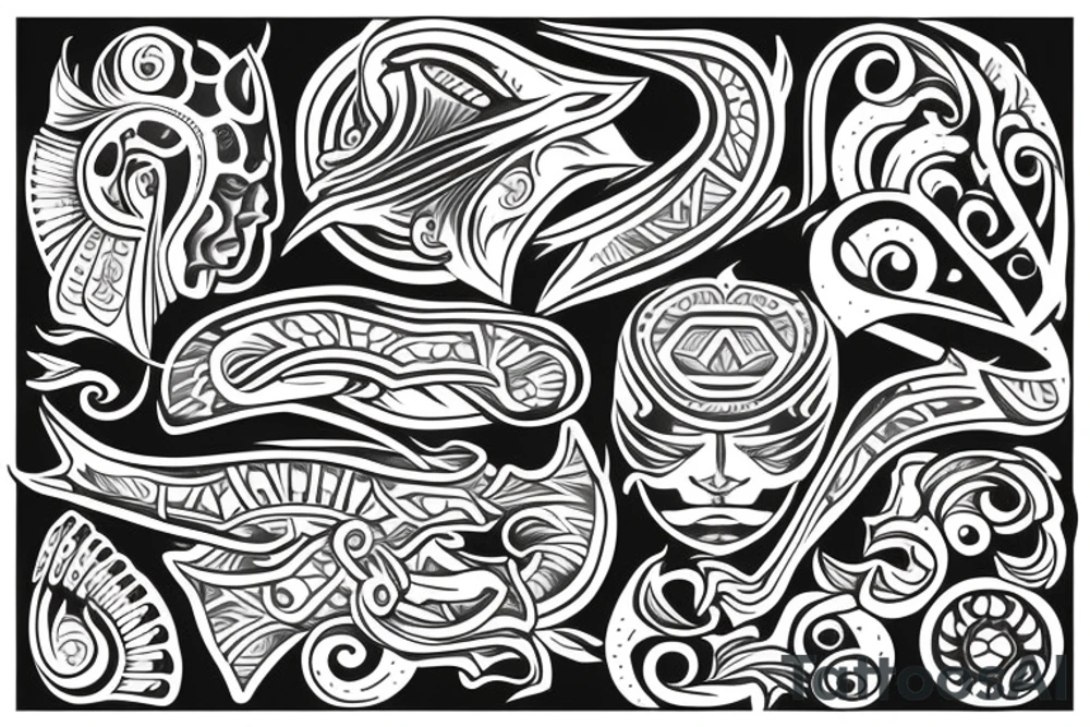 Cool one tattoo idea