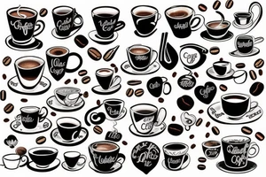 Coffee tattoo idea