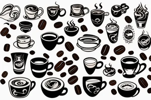 Coffee tattoo idea
