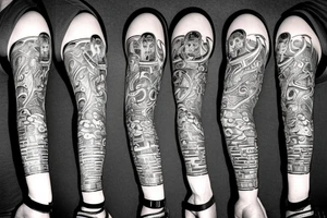 God’s covenant warrior tattoo idea